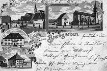 Postkarte Bremgarten im Jahre 1917
